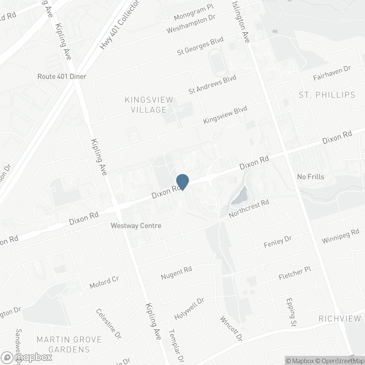 1811 - 340 DIXON ROAD, Toronto, Ontario M9R 1T1